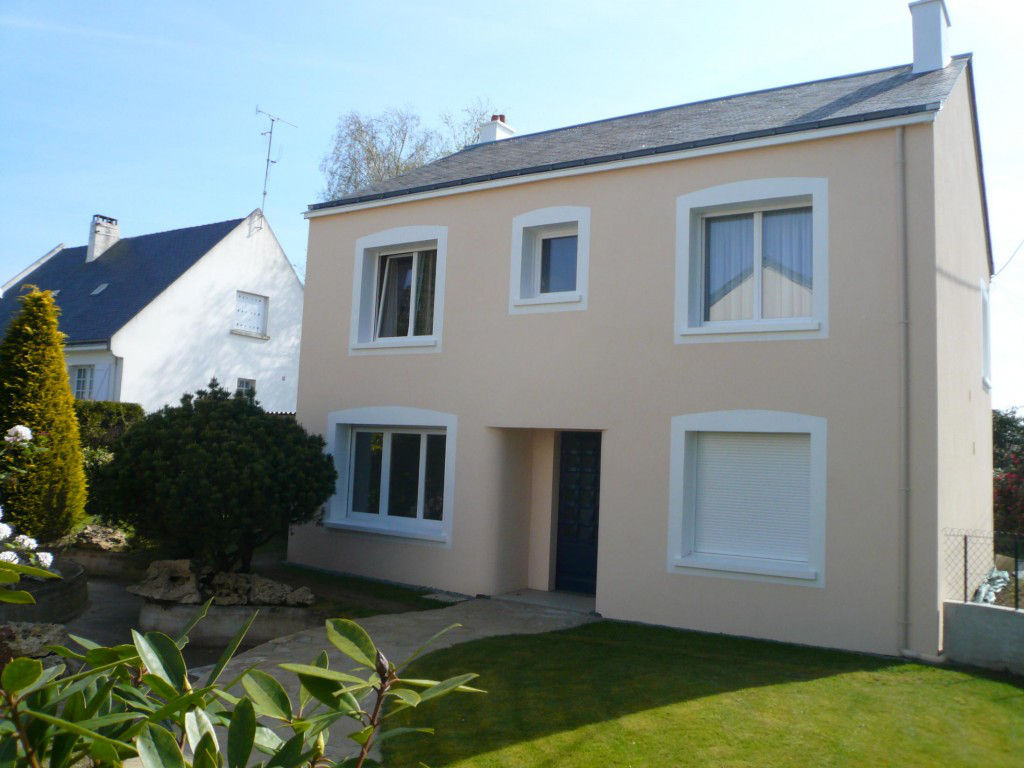 Peinture façade saumur